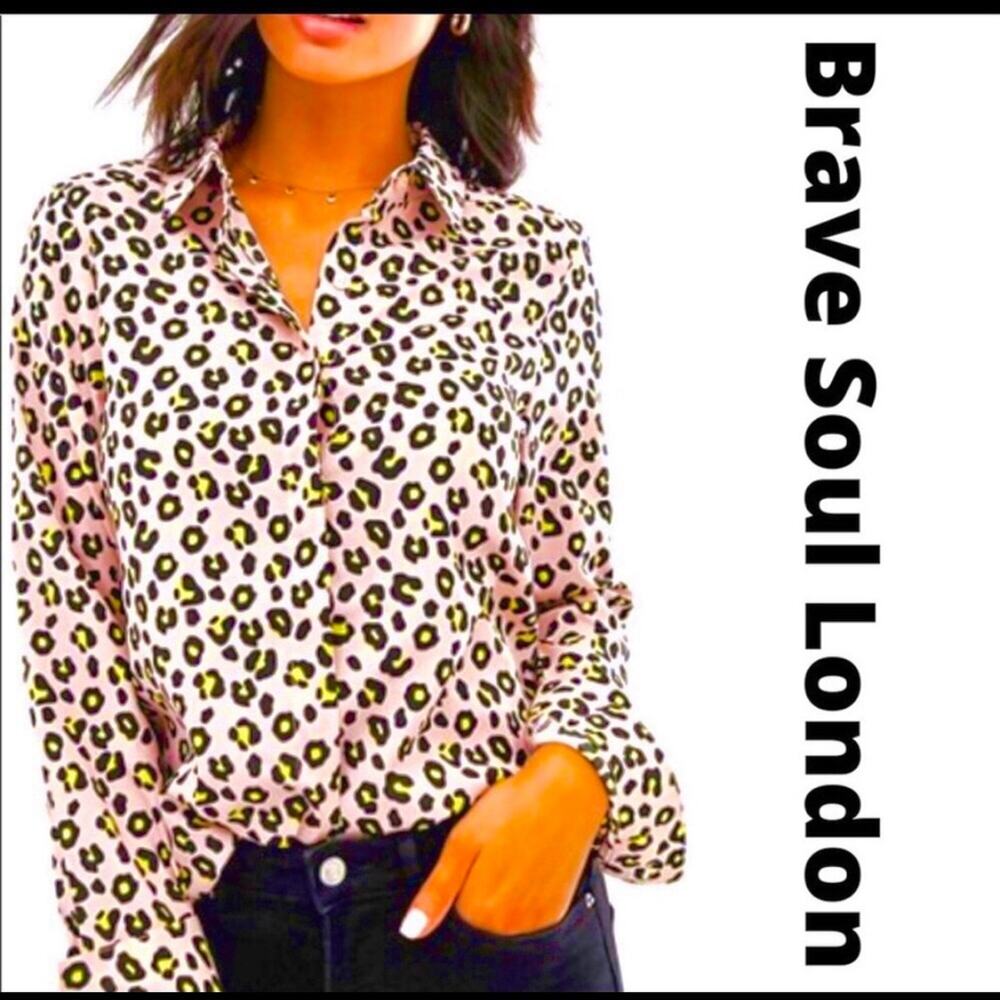 Beautiful Leopard Print Brave Soul London Top